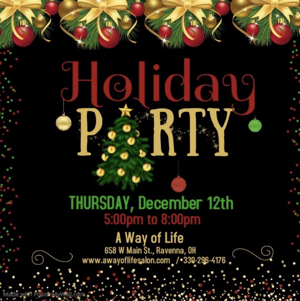 Customer Appreciation & Holiday Celebration at A Way of Life! - Ravenna ...