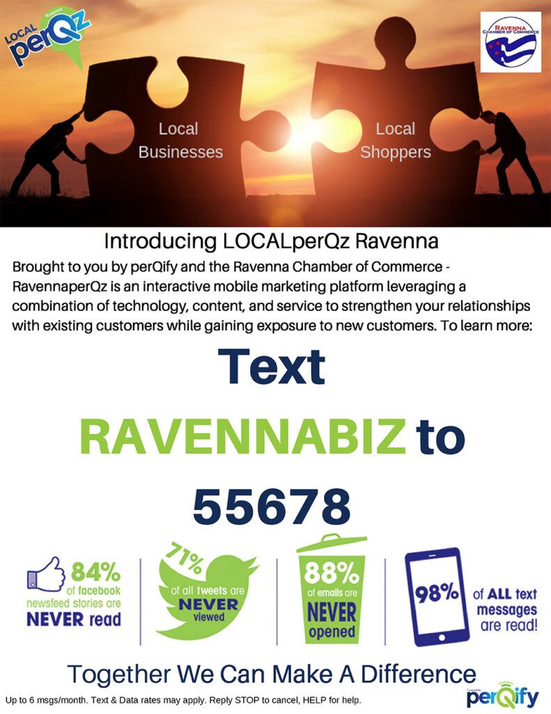 Ravenna Chamber of Commerce Helping Businesses Grow for a Stronger